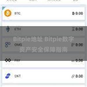 Bitpie地址 Bitpie数字资产安全保障指南