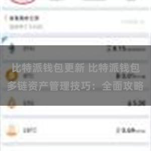 比特派钱包更新 比特派钱包多链资产管理技巧：全面攻略