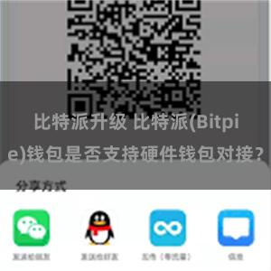 比特派升级 比特派(Bitpie)钱包是否支持硬件钱包对接？