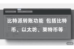 比特派转账功能  包括比特币、以太坊、莱特币等